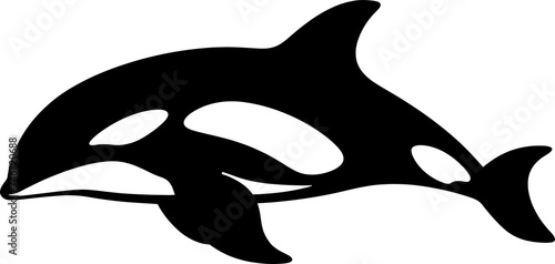 Bilde på lerret killer whale
