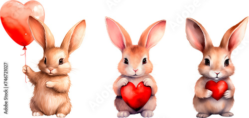 rabbit valentine's day