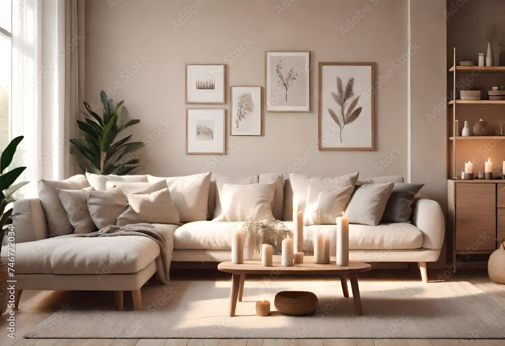 Obraz premium modern living room