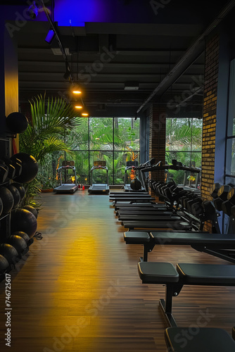 Fitnessstudio photo