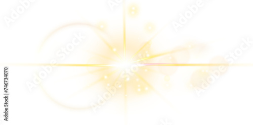 Gold Glitter shiny swirl, Gold glitter. Golden sparkle confetti. Shiny glittering dust  photo
