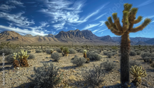 Nevada Mojave Desert  southern nevada  road in the desert  american desert  desert landscape  emty desert