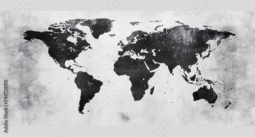 Wallpaper Mural 3D world map illustration	
 Torontodigital.ca