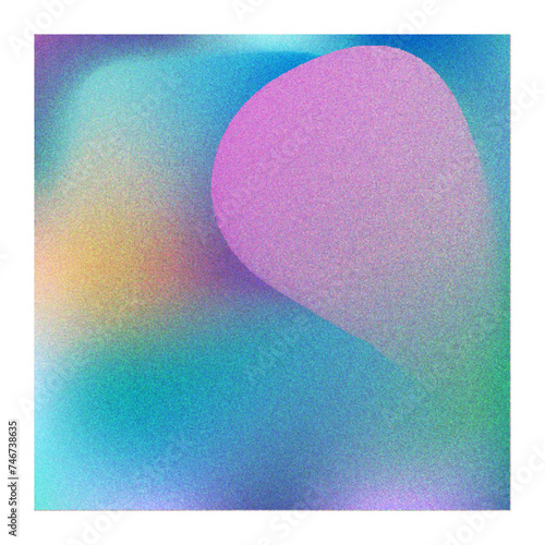 Multicolor grainy trendy gradient
