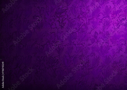 Damask purple color Luxury Decorative Textile Pattern image