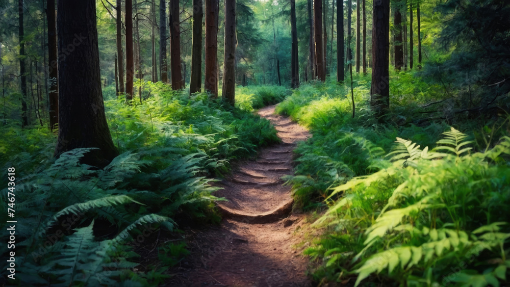 Fototapeta premium path in the forest