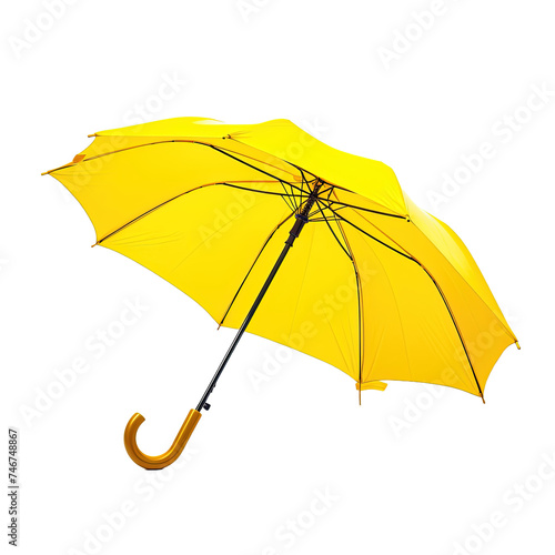 Yellow hammer on white or transparent background