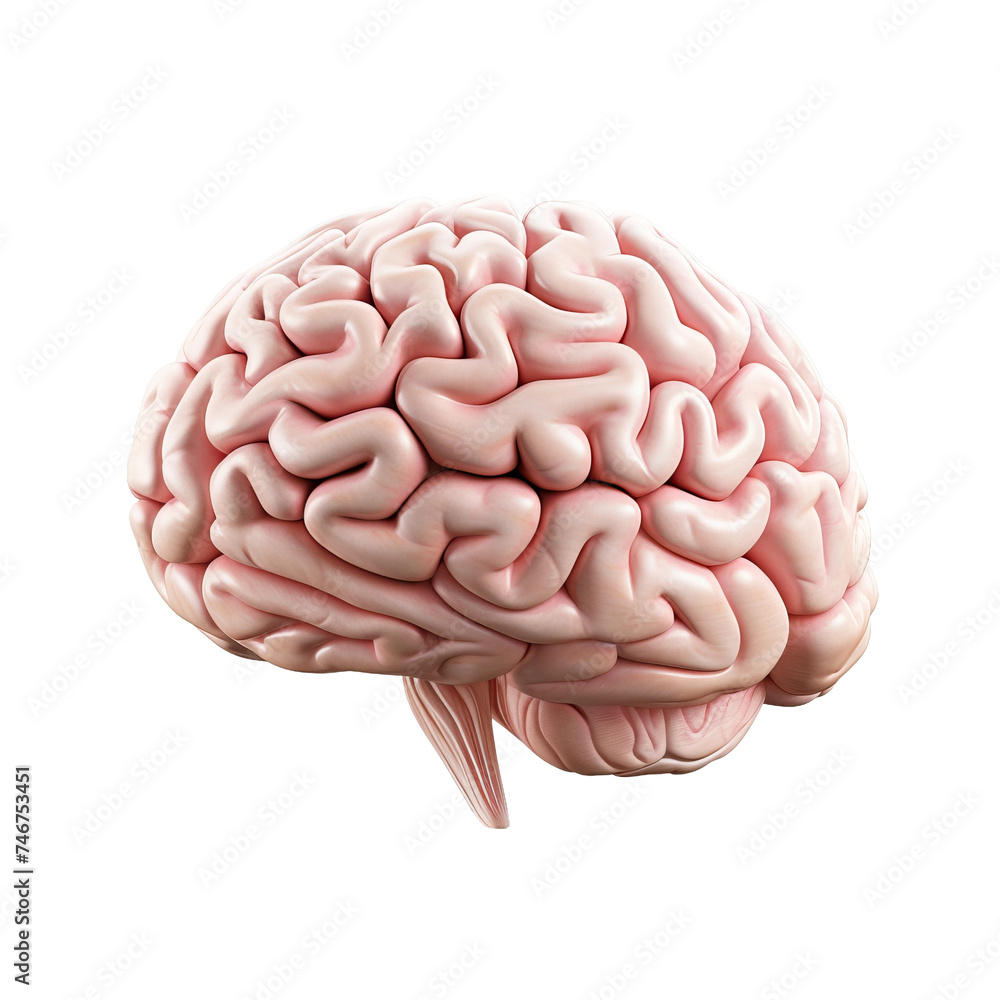 3d rendered illustration of a brain 3d rendered illustration of a brain