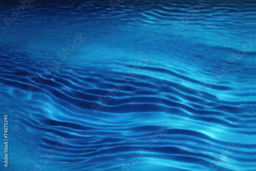 dark blue water waved textured background