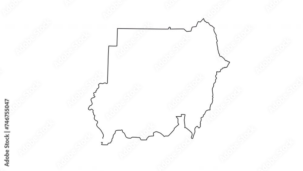 animated sketch map of Port Sudan in sudan animated sketch map of Port Sudan in sudan