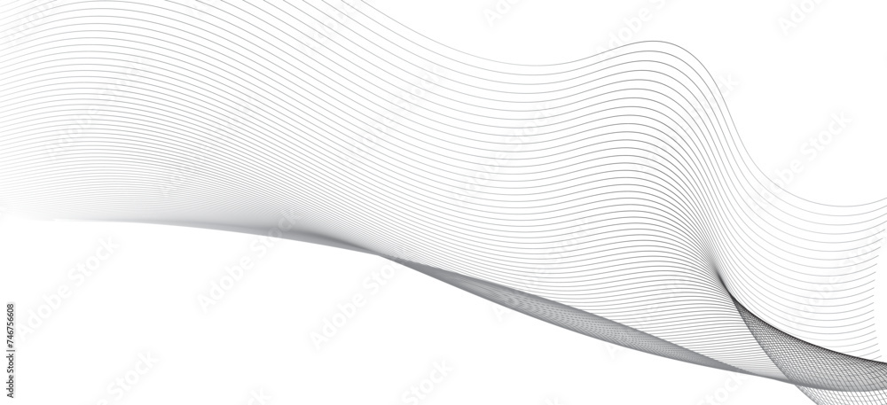 Abstract wave element for design. Stylized line art background. Vector illustration. Wave with lines created using blend tool. Curved wavy line, smooth stripe Abstract wave element for design. Stylized line art background. Vector illustration. Wave with lines created using blend tool. Curved wavy line, smooth stripe