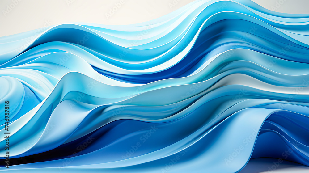 The background features wavy lines in blue and white colors, creating a dynamic and modern visual effect The background features wavy lines in blue and white colors, creating a dynamic and modern visual effect
