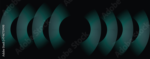 Abstract minimalist background with concentric circular lines. Gradient pastel abstract with soft geometric circles, Futuristic abstract background for creative graphic design. Vector illustration