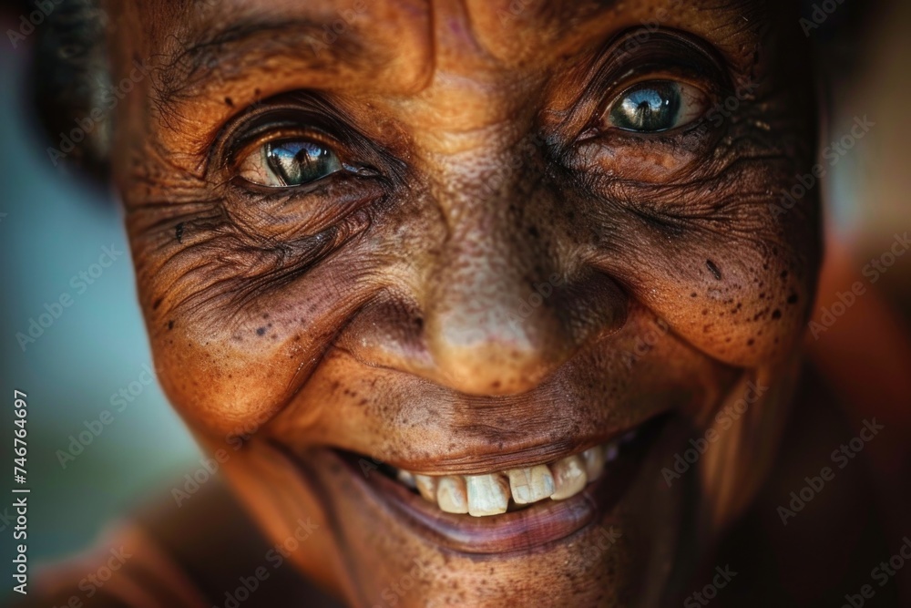 radiant smile captured up-close radiant smile captured up-close