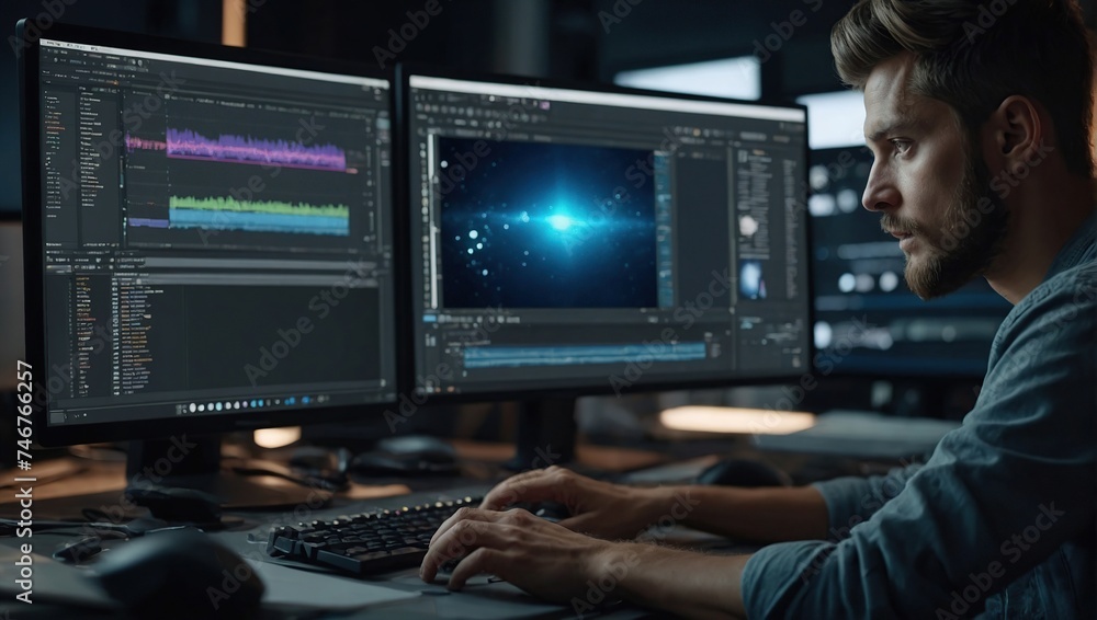 Video Editor Or Designer Using Editing Software Tech Video Editor Or Designer Using Editing Software Tech