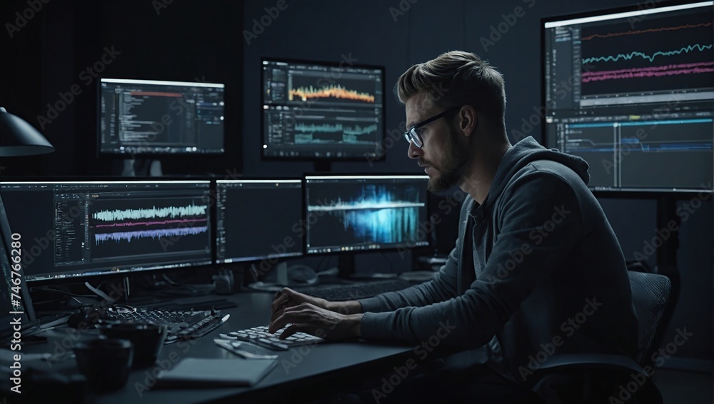 Video Editor Or Designer Using Editing Software Tech Video Editor Or Designer Using Editing Software Tech