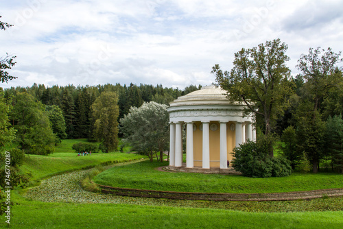 Temple Of Friendship in Pavlovsk, Russia. photo