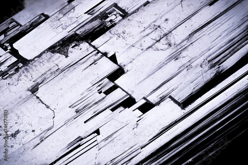 Fotografie schorl (black tourmaline) macro photography