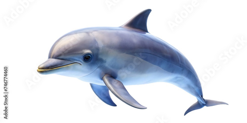 cute dolphins freestanding and transparent background 