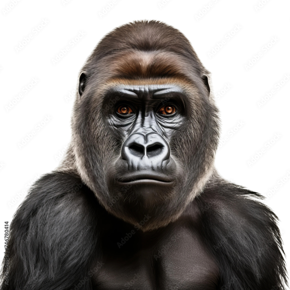 portrait of old monkey
