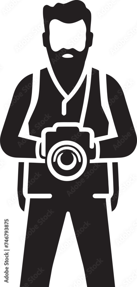 FrameFocus Iconic Line Art Icon for Photographer SnapScribe Vector Black Logo of Photographers Craft FrameFocus Iconic Line Art Icon for Photographer SnapScribe Vector Black Logo of Photographers Craft