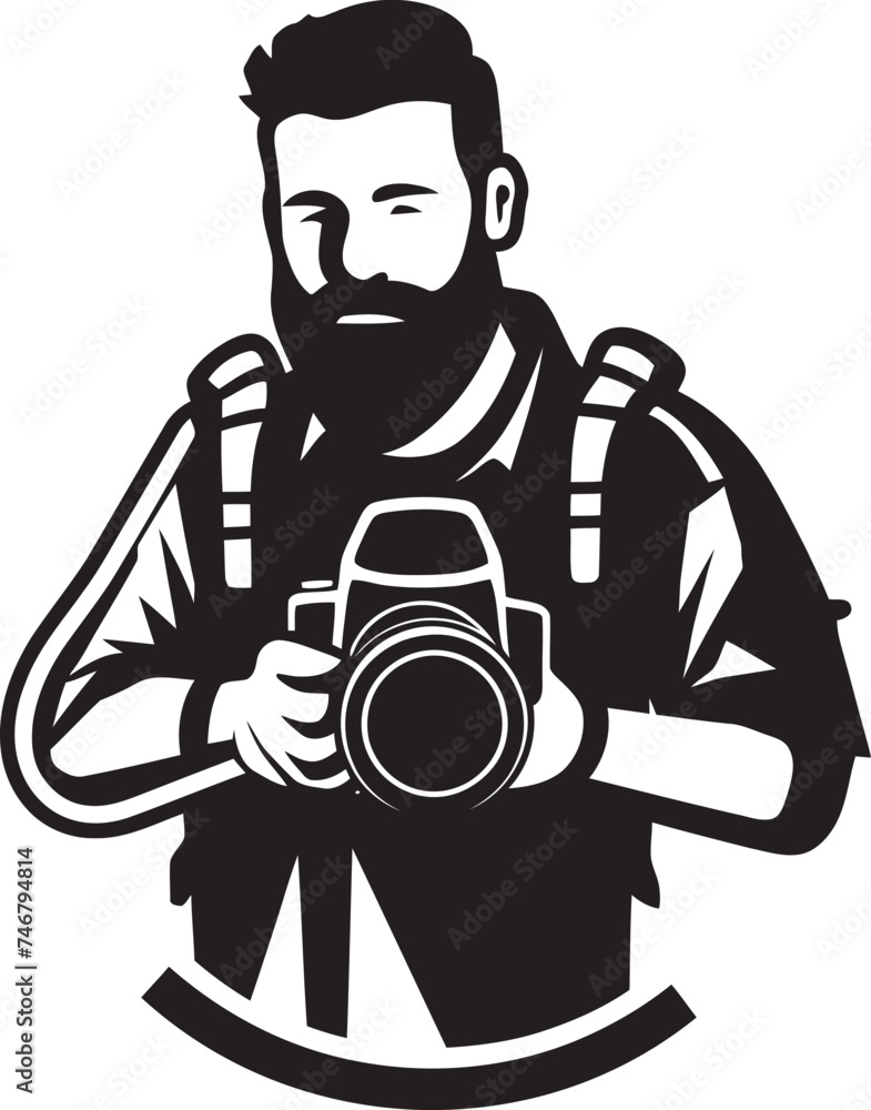 ShutterStyle Iconic Black Logo of Photographers Icon LensLegacy Vector Line Art Icon for Photography ShutterStyle Iconic Black Logo of Photographers Icon LensLegacy Vector Line Art Icon for Photography