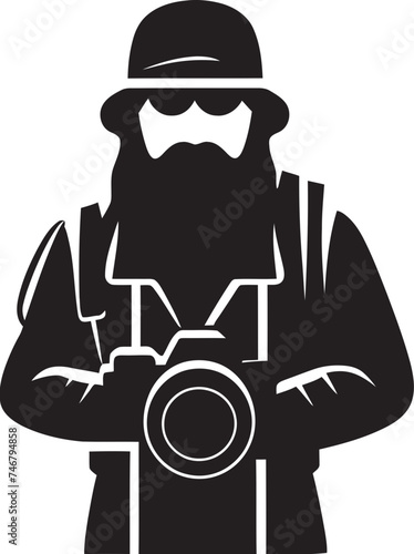 Wallpaper Mural LensLegacy Iconic Photographers Line Art Emblem in Black PicturePerfect Vector Thick Line Art Icon for Photographer Torontodigital.ca