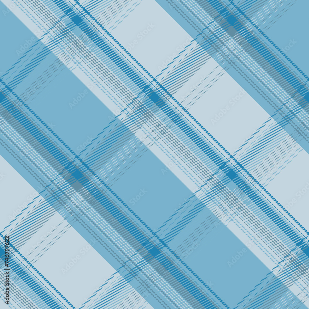 Plaid seamless vector gingham pattern.