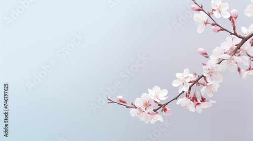 Cherry blossom flower blooming. Sakura flower background. 