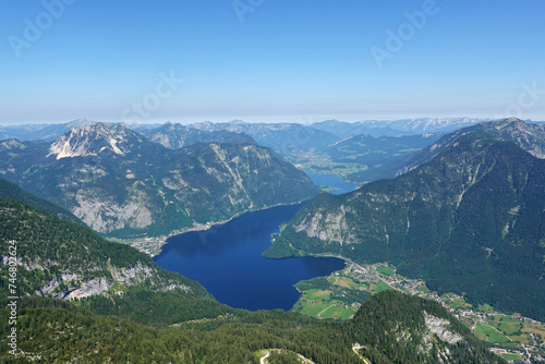 The view from Krippenstein mountain, Austria © nastyakamysheva
