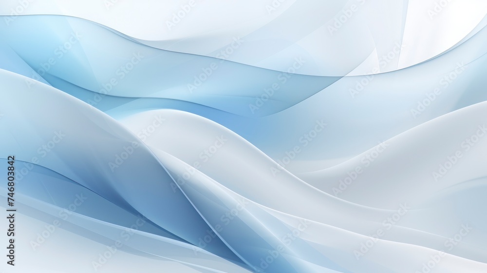 Abstract background with smooth lines in blue and white colors Abstract background with smooth lines in blue and white colors