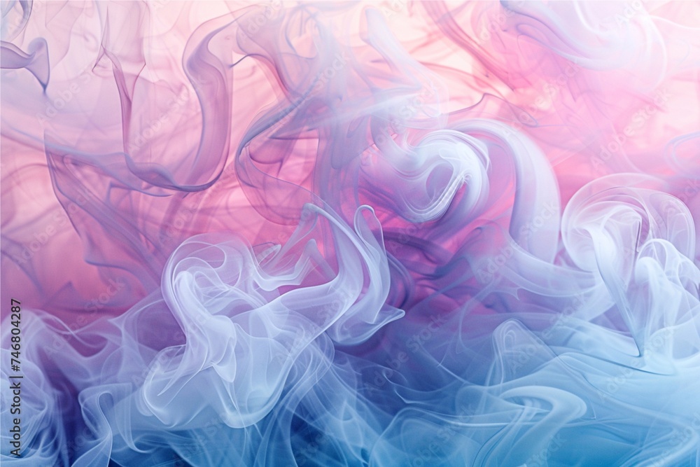 abstract background of colored smoke in the form of an abstract pattern.  Generative AI 