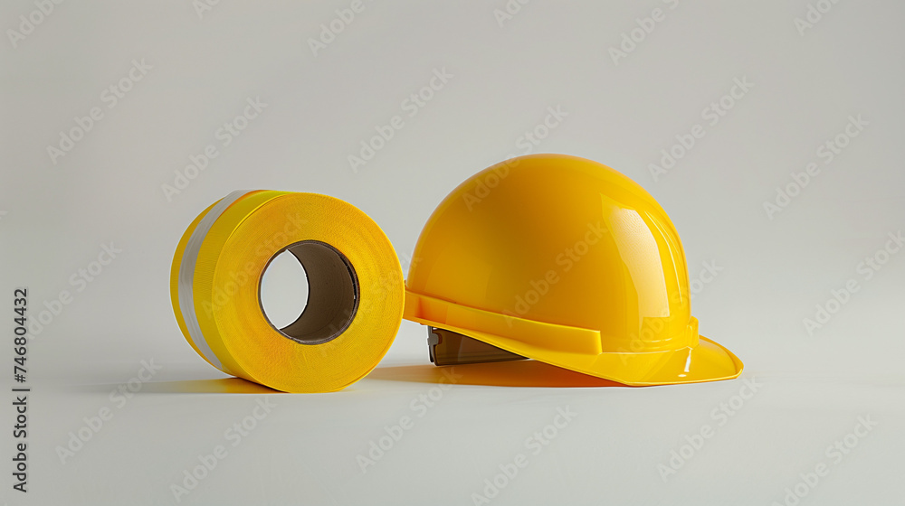 Safety Helmet and Reflective Tape Safety Helmet and Reflective Tape