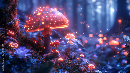 Magical Mushroom Dreamworld.