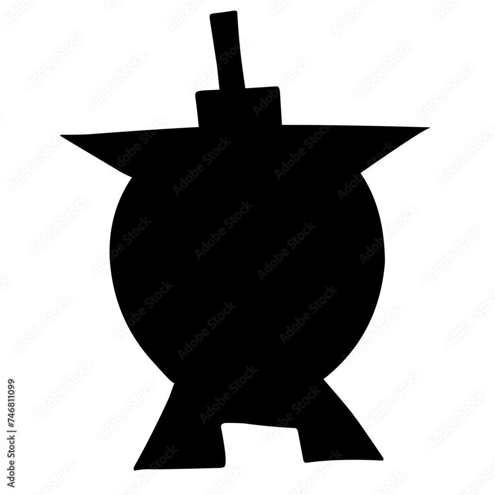 Obraz premium chinese lantern silhouette