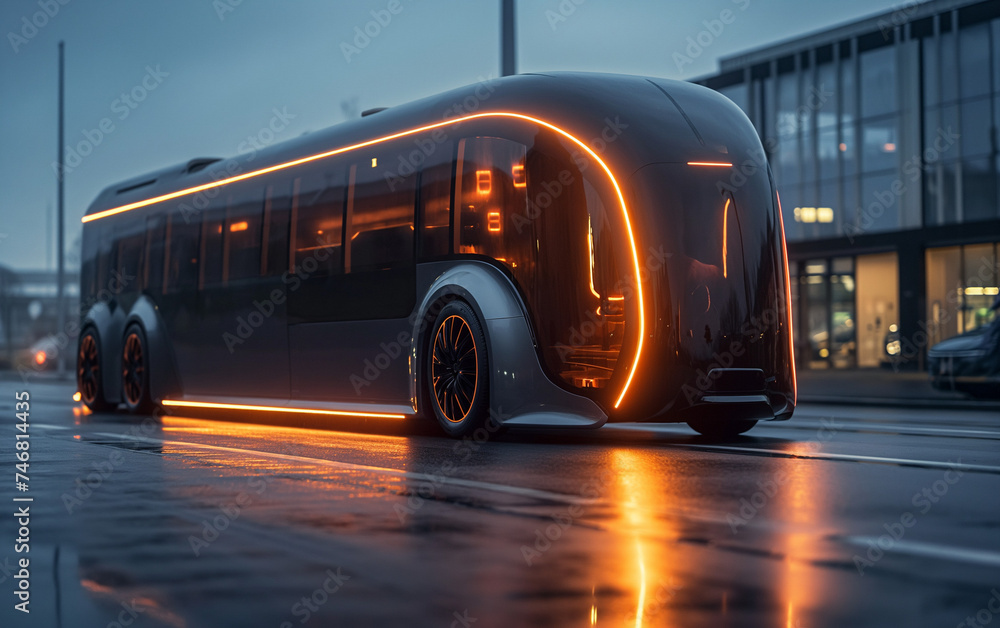 Innovative Futurist Designs for Buses and Trucks