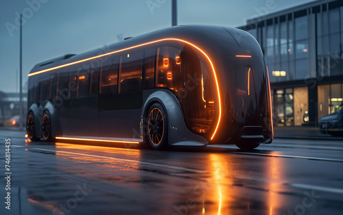 Innovative Futurist Designs for Buses and Trucks photo