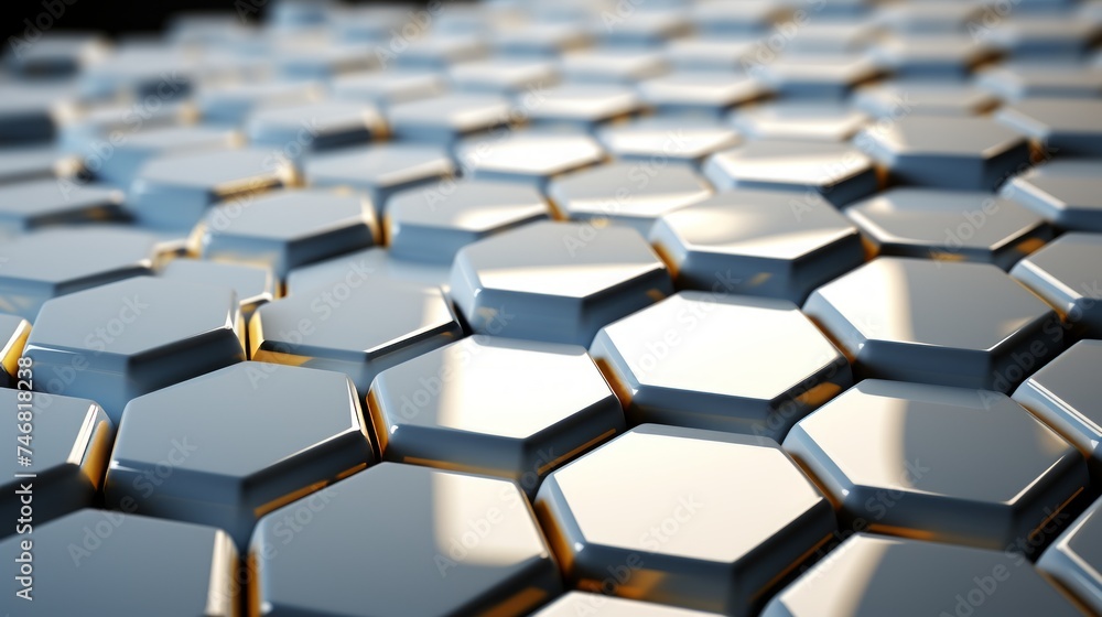Futuristic hexagonal background Abstract geometric grid pattern Futuristic hexagonal background Abstract geometric grid pattern