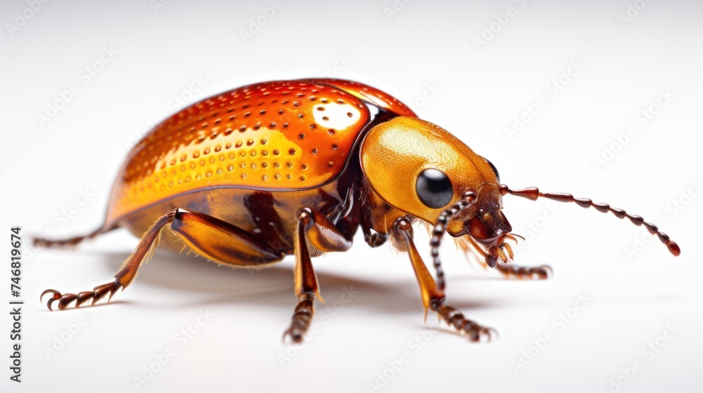 Naklejka premium Ambrosia Beetle Ai Generative