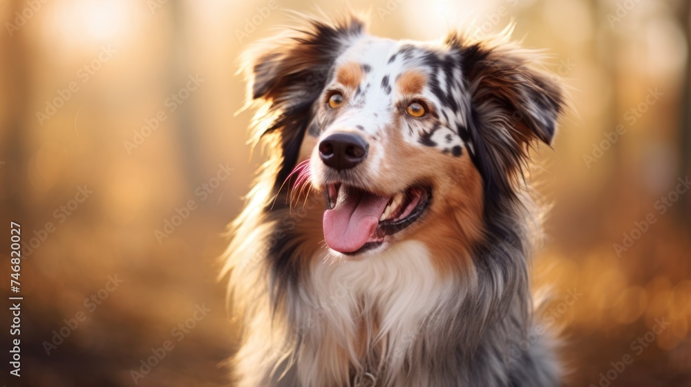 Australian Shepherd Ai Generative Australian Shepherd Ai Generative
