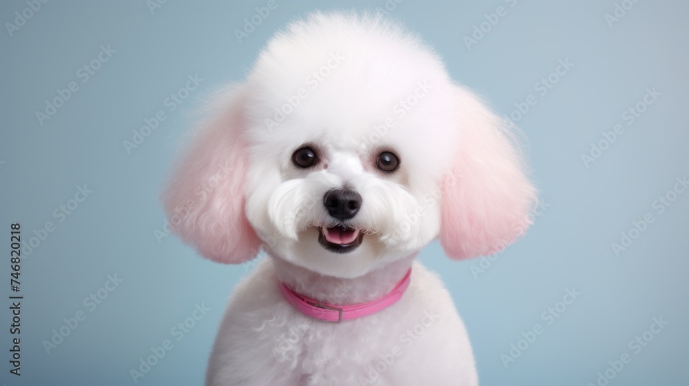 Obraz premium Bichon Frise dog Ai Generative