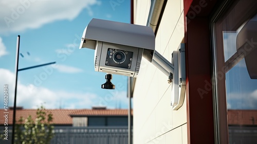 details of the security camera system, including its design, functions and symbols.