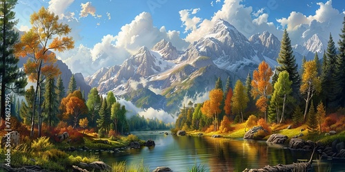 breathtaking landscapes of nature © toomi123