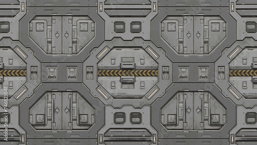 Texture material background Sci-Fi Panel 6