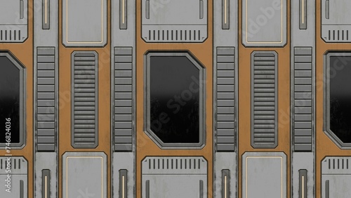 Texture material background Sci-Fi Panel 12