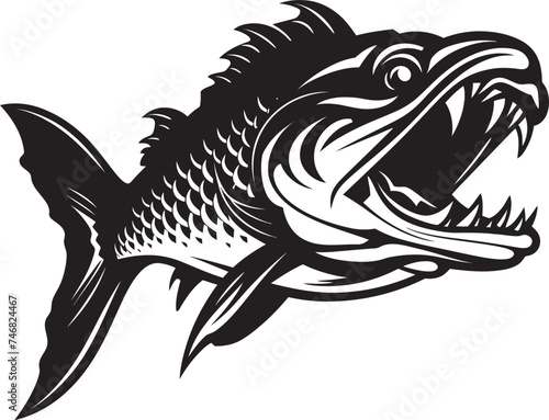 Wallpaper Mural Jungle Jive Freshwater Fish Logo Vectors Aquatic Aura Freshwater Fish Logo Vector Graphics Torontodigital.ca