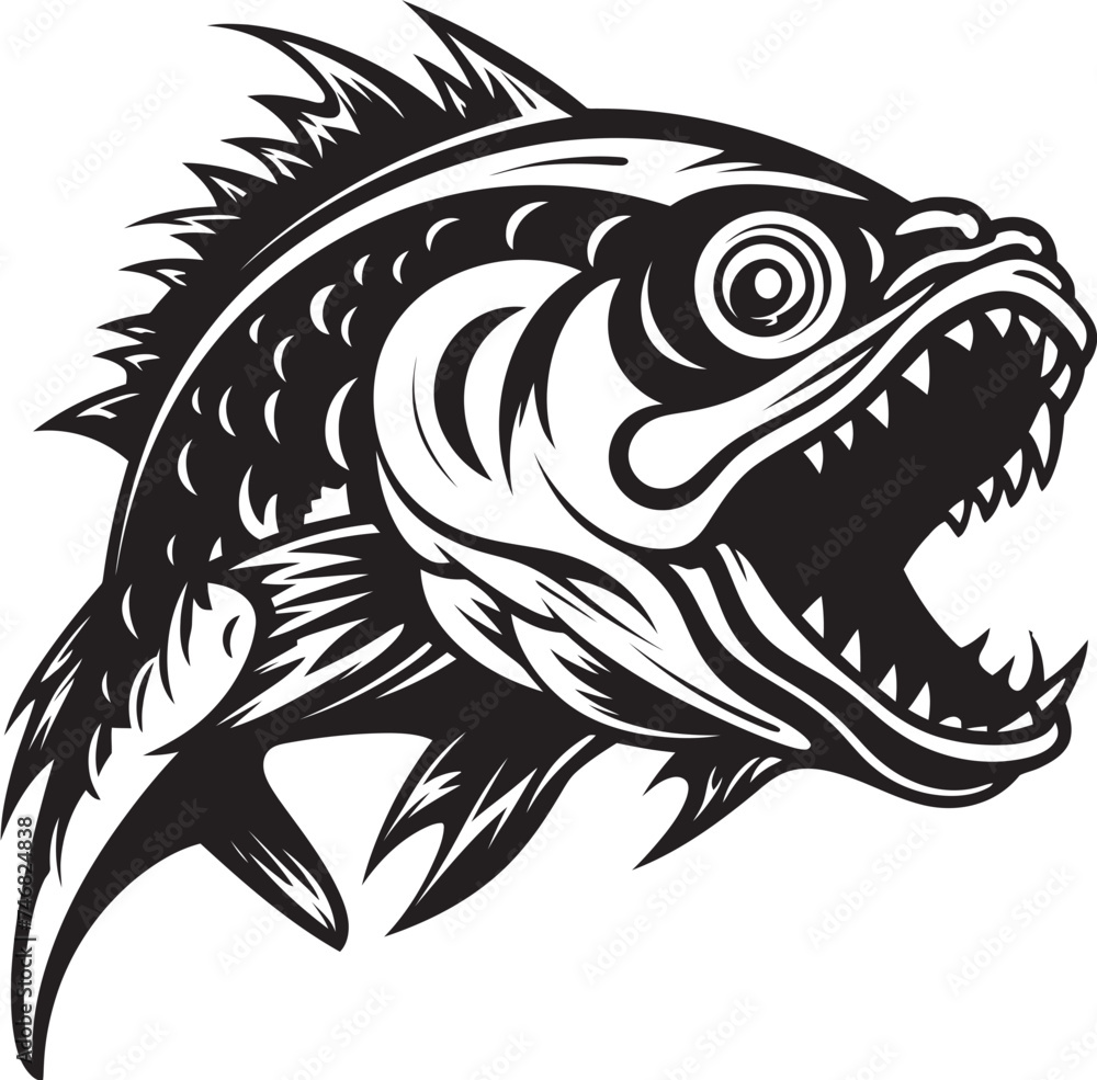 Coral Charisma Freshwater Fish Logo Design Serene Streams Vector Icons of Tropical Fish Coral Charisma Freshwater Fish Logo Design Serene Streams Vector Icons of Tropical Fish