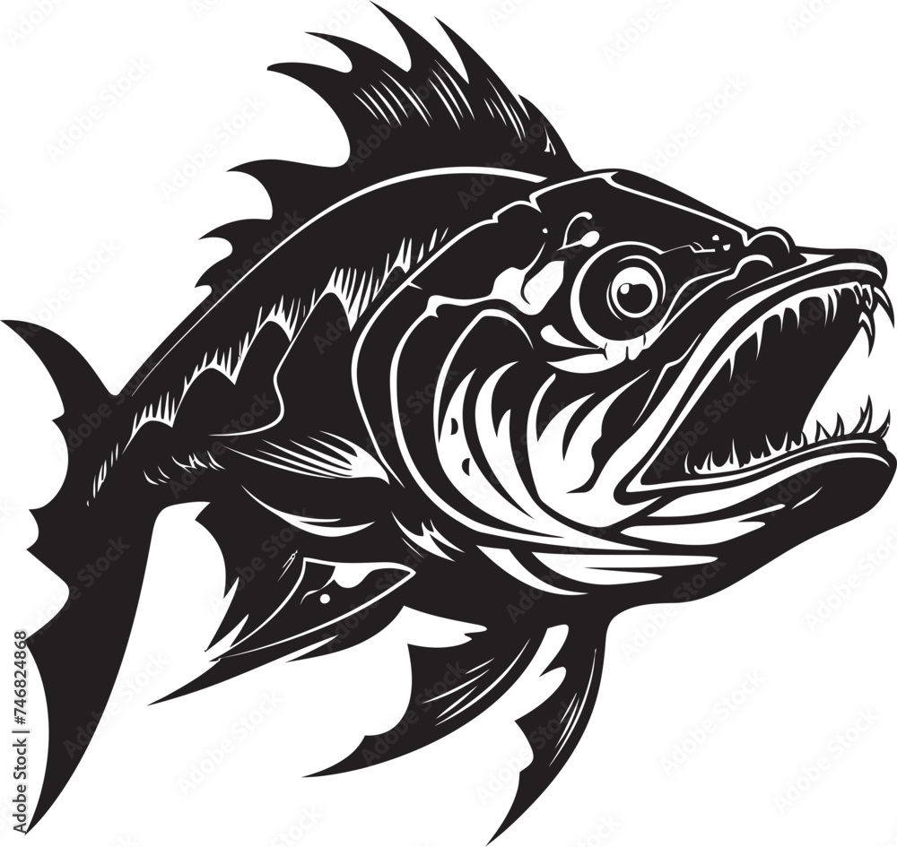 Paradise Piscine Vector Logos of Tropical Fish Radiant Rivers Freshwater Fish Iconography Paradise Piscine Vector Logos of Tropical Fish Radiant Rivers Freshwater Fish Iconography