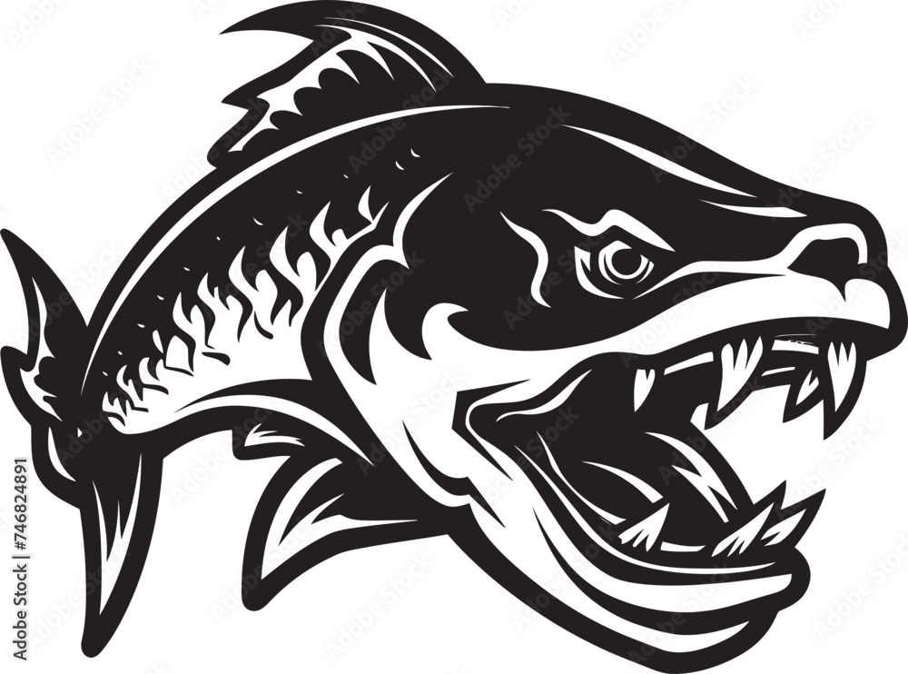Freshwater Fantasia Fish Logo Vector Graphics Tropic Tale Vector Illustrations of Freshwater Fish Freshwater Fantasia Fish Logo Vector Graphics Tropic Tale Vector Illustrations of Freshwater Fish