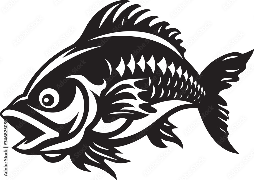Cascade Charm Tropical Fish Logo Artistry Reef Rhythms Freshwater Fish Vector Designs Cascade Charm Tropical Fish Logo Artistry Reef Rhythms Freshwater Fish Vector Designs